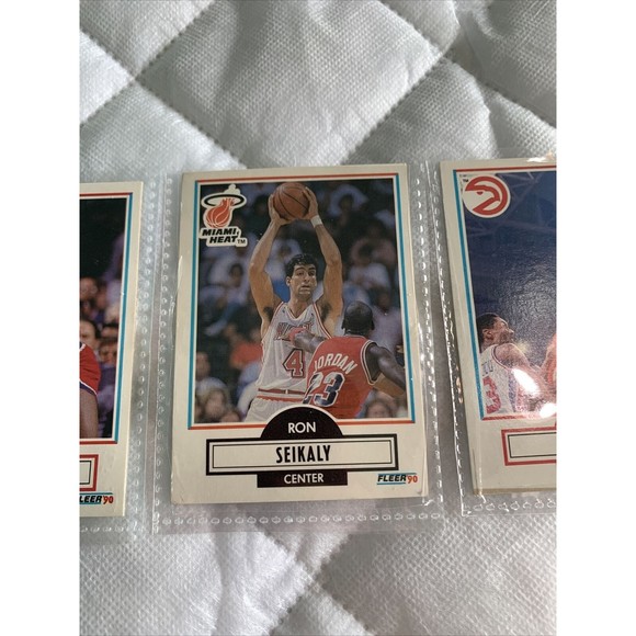 1990 Fleer NBA Basketball Cards Lot of 6, 2 Ron Seikalys, 2 Wilkins, GROOVY ☄️💎 - Picture 6 of 13